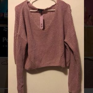 Pink sweater wild fable